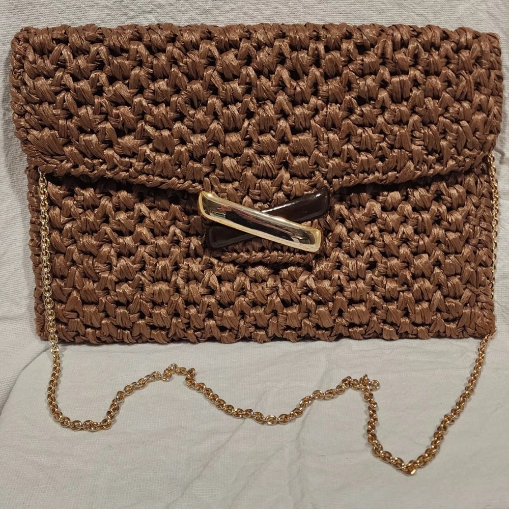 Vintage RODO Wicker/Straw/Rattan Shoulder Bag/Purse